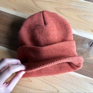 Headers Rust Orange Beanie Visor